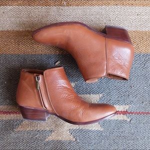 Sam Edelman Petty Ankle Bootie in Saddle